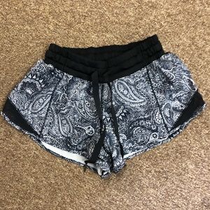 Lulu lemon running shorts